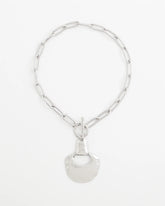 Chico's Women | Silvertone Toggle Pendant Necklace SILVER
