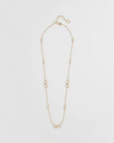 Chico's Women | Equestrian Horsebit Long Link Necklace GOLD
