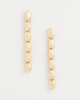 Chico's Women | Gold Linear Beaded Earrings GOLD