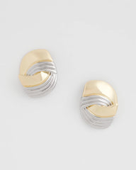 Chico's Women | Mixed Metal Stud Earrings MIXED METALS