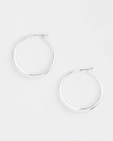 Chico's Women | Cassie Silver-Tone Hoop Earrings SILVER