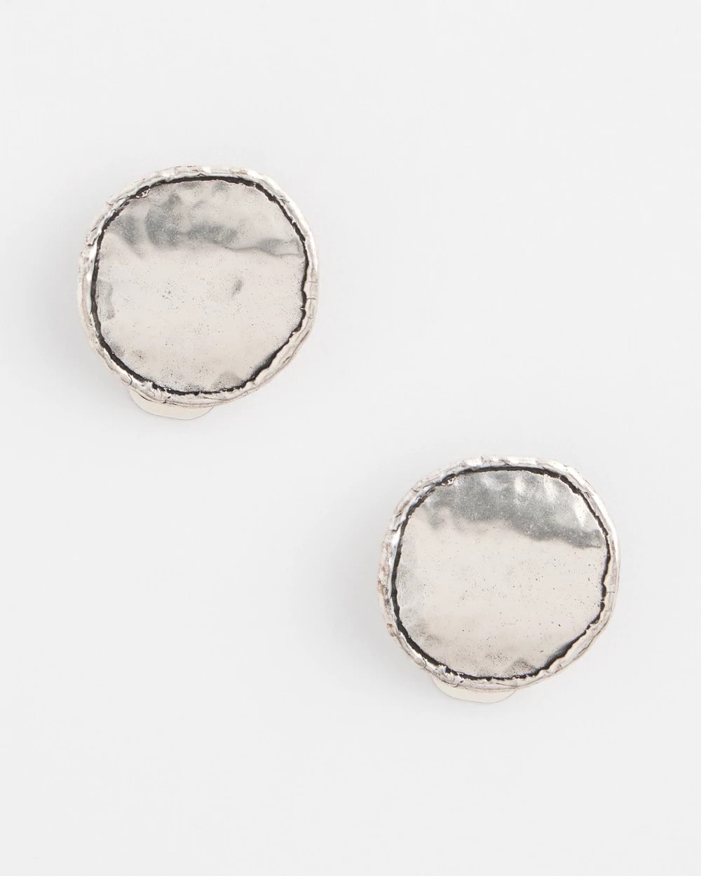 Chico's Women | No Droop™ Silver Tone Clip-On Earrings SILVER