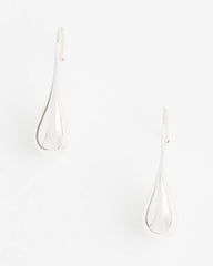 Chico's Women | No Droop™ Silver Tone Teardrop Threader Earrings