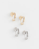 Chico's Women | Clip Earring Converters MIXED METALS
