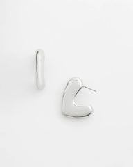 Chico's Women | No Droop® Silver Tone Mini Hoops SILVER