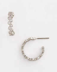 Chico's Women | No Droop® Silvertone Hoop Earrings SILVER