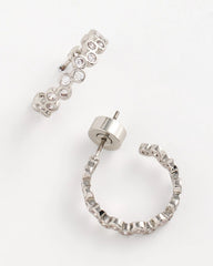 Chico's Women | No Droop® Silvertone Hoop Earrings SILVER