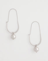 Chico's Women | Silver Bead Threader Earrings SILVER