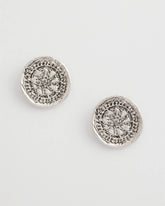 Chico's Women | Medallion Earrings SILVER