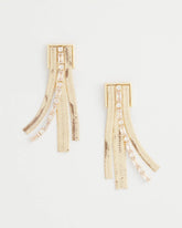 Chico's Women | Snake Chain Linear Earrings GOLD