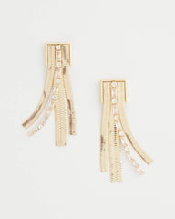 Chico's Women | Snake Chain Linear Earrings GOLD