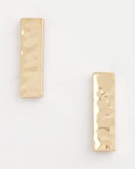 Chico's Women | Ash Gold Collection Square Drop Earrings GOLD