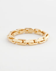 Chico's Women | Gold Link Stretch Bracelet GOLD