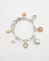 Chico's Women | Heart Charm Bracelet MIXED METALS