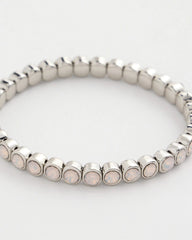 Chico's Women | Shiny Round Stretch Bracelet IRIDESCENCE