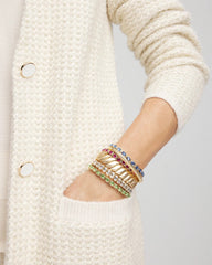 Chico's Women | Small Faceted Stretch Bracelet PINK