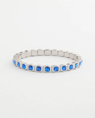 Chico's Women | Small Faceted Stretch Bracelet BLUE