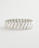 Chico's Women | Matte Twist Stretch Bracelet SILVER
