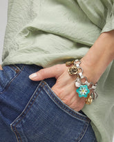 Chico's Women | Spring Flower Charm Bracelet MULTI