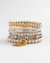 Mixed Metal Cuff Bracelet