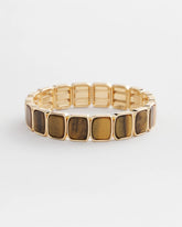 Chico's Women | Neutral Square Stretch Bracelet NEUTRAL