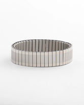 Chico's Women | Silver Tone Stretch Watchband Bracelet SILVER