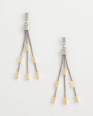 Chico's Women | Mixed Metal Linear Earrings MIXED METALS
