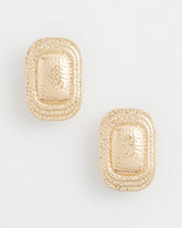 Chico's Women | No Droop® Goldtone Square Clip-On Earrings GOLD