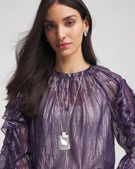 Adjustable Square Pendant Necklace