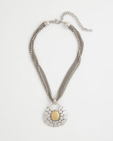 Chico's Women | Island Metal Pendant Necklace MIXED METALS