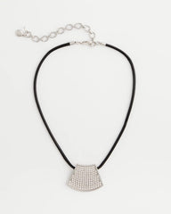 Chico's Women | Silver Glitz Pendant Necklace SILVER