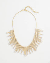 Chico's Women | Chico’s Originals Gold Slice & Gem Bib GOLD