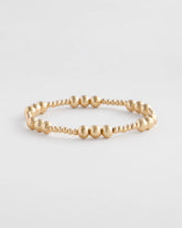 Chico's Women | Gold-tone Small Bead Stretch Bracelet
