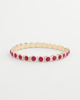 Chico's Women | Small Faceted Stretch Bracelet PINK