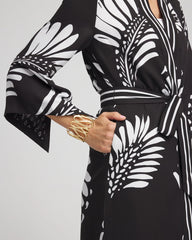 Chico's Women | Tie-Front Long Kimono BLACK