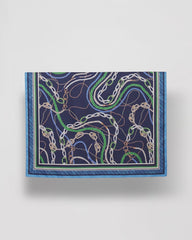 Chico's Women | Rope Relic Square Scarf PASSPORT BLUE