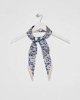 Chico's Women | Printed Woven Skinny Scarf PASSPORT BLUE