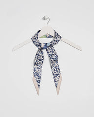 Chico's Women | Printed Woven Skinny Scarf PASSPORT BLUE