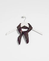 Chico's Women | Frosty Floral Square Neckerchief Scarf BLACK