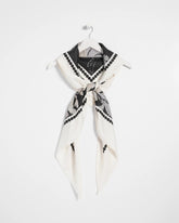 Printed Triangle Neckerchief Scarf