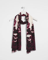 Chico's Women | Maude Medallion Oblong Scarf BLACK
