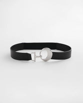 Chico's Women | Soft-Stretch Faux Leather Belt BLACK