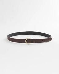 Chico's Women | Crocodile Motif Trouser Belt BROWN