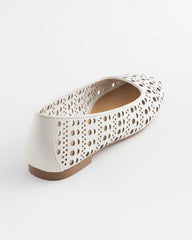 Chico's Women | Cutout Ballet Flats ALABASTER