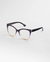 Chico's Women | Cat Eye Colorblock Readers PURPLE