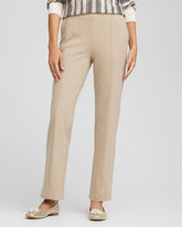 Chico's Women | Petite Juliet Straight Ankle Pants TAUPE HEATHER