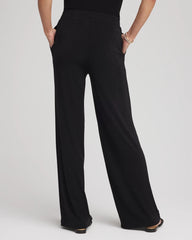 Chico's Women | Petite Travelers™ Wide-Leg Pocket Pants TRAVELERS BLACK