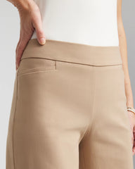 Chico's Women | Petite Brigitte™ Slim Wide-Leg Pants CATTAIL BROWN