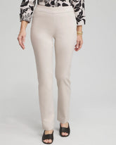Chico's Women | Petite Brigitte™ Slim Pull-On Pants SMOKEY TAUPE