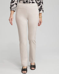 Chico's Women | Petite Brigitte™ Slim Pull-On Pants SMOKEY TAUPE